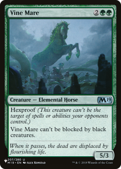 Vine Mare (REGULAR) x1 - MTG The List PLST #M19-207 - Image 1
