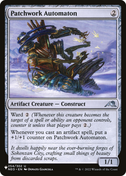 Patchwork Automaton (REGULAR) x1 - MTG The List PLST #NEO-254 - Image 1