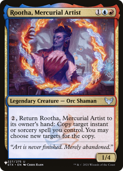 Rootha, Mercurial Artist (REGULAR) x1 - MTG The List PLST #STX-227 - Image 1