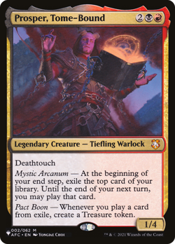 Prosper, Tome-Bound (REGULAR) x1 - MTG The List PLST #AFC-2 - Image 1