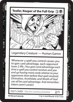 Toofer, Keeper of the Full Grip (REGULAR) x1 - MTG Mystery Booster 2 MB2 #554 - Image 1