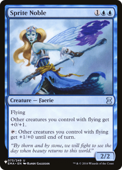 Sprite Noble (REGULAR) x1 - MTG The List PLST #EMA-73 - Image 1