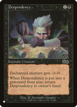 Despondency (REGULAR) x1 - MTG The List PLST #USG-129 - Image 1