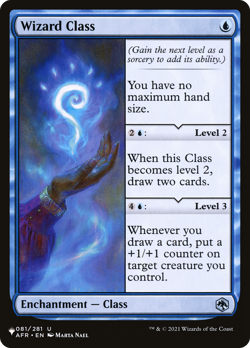 Wizard Class (REGULAR) x1 - MTG The List PLST #AFR-81 - Image 1