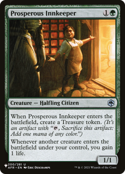 Prosperous Innkeeper (REGULAR) x1 - MTG The List PLST #AFR-200 - Image 1