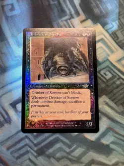 MTG Foil Drinker of Sorrow NM- Unplayed Legions - Image 1