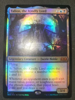 Talion, the Kindly Lord - Foil - Wilds of Eldraine (MTG) - Image 1