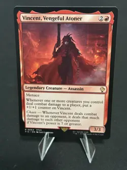 Vincent, Vengeful Atoner Light Play, English Magic the Gathering MTG Commander: - Image 1