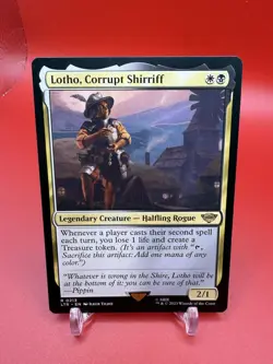 MTG Lotho, Corrupt Shirriff 0213 Universes Beyond: LOTR Tales of Middle-Earth NM - Image 1