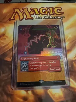 Lightning Bolt Foil - Secret Lair Drop - 1822 - Magic the Gathering - MTG - NM - Image 1