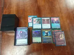 MTG: Kamigawa neon dynasty uncommons, rares, mythics lot very few duplicates - Image 1
