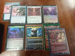 MTG: Kamigawa neon dynasty uncommons, rares, mythics lot very few duplicates - Image 2