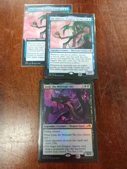 MTG: Kamigawa neon dynasty uncommons, rares, mythics lot very few duplicates - Image 4