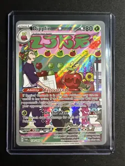 Dipplin Illustration Rare 170/167 SV06: Twilight Masquerade Pokemon Card NM - Image 1