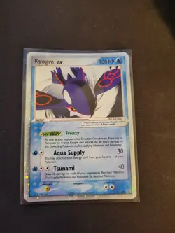 Pokemon TCG Kyogre Ex Black Star Promo #037 Excellent Condition - Image 1