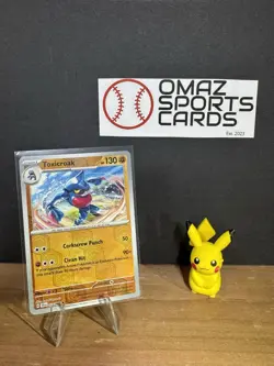 Toxicroak #024/064 - Shrouded Fable Reverse Holo Pokemon - NM - Image 1