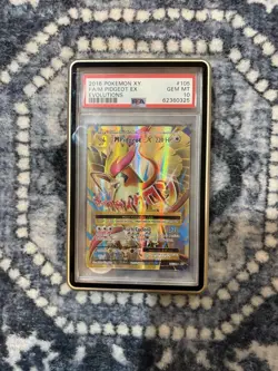 Pokemon M Pidgeot EX XY Evolutions Full Art #105 PSA 10 Gem Mint - Image 1