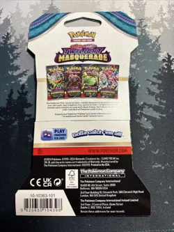 Pokemon Scarlet & Violet Twilight Masquerade Sleeved Booster Pack - Image 2