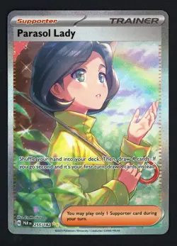 Parasol Lady 255/182 Paradox Rift Special Illustration Rare Pokemon TCG - Image 1