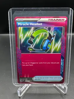 POKEMON! SURGING SPARKS! MIRACLE HEADSET! ACE SPEC RARE! 183/191 - Image 1