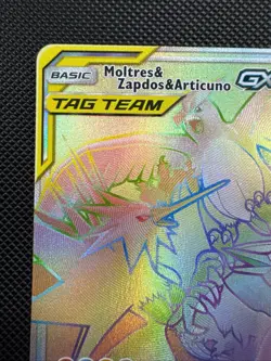 💎💎| Pokemon TCG Moltres&Zapdos&Articuno GX 69/68 Hidden Fates Tag Team MINT - Image 5