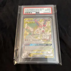 Pokemon 2019 Gardevoir Sylveon GX 205/214 Alt Art Unbroken Bonds GEM MT PSA 10 - Image 2