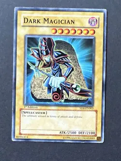 Dark Magician SD6-EN003 1st Edition - Yugioh TCG - LP - Image 2