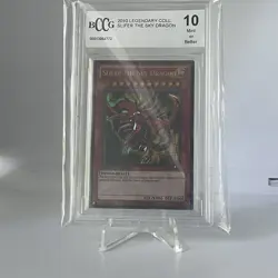 2010 Yu-Gi-Oh Yugioh Legendary Collection Slifer The Sky Dragon BCCG 10 Mint - Image 1