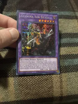 Yugioh Azamina Ilia Silvia MP25-EN103 1st Edition Prismatic Secret Rare NM - Image 4