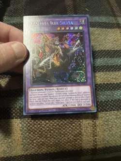 Yugioh Azamina Ilia Silvia MP25-EN103 1st Edition Prismatic Secret Rare NM - Image 5