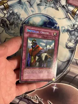 (39) Imperial Order - 1st Edition - PSV-104 - Yu-Gi-Oh! Yugioh LP - Image 2