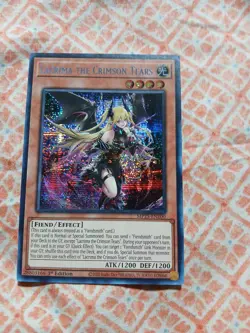 Lacrima the Crimson Tears MP25-EN100 Prismatic Secret Rare Yugioh 2025 Mega-Pack - Image 2