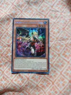 Lacrima the Crimson Tears MP25-EN100 Prismatic Secret Rare Yugioh 2025 Mega-Pack - Image 3