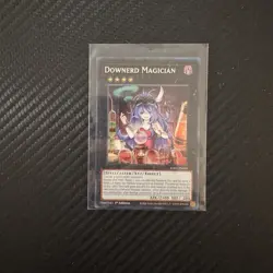 Yugioh Downerd Magician RA01-EN035 Secret Rare 1st Edition NM - Image 1