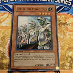 Yugioh Goblin Elite Attack Force - CRV-EN020 LP - Image 1