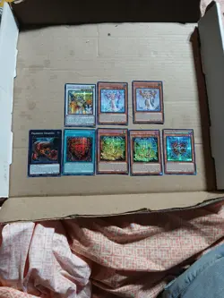 Yugioh Mega Packs 8 Card Prismatic Secret Rare Lot ! - Image 1