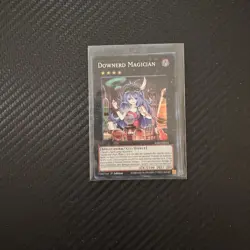 Yugioh x3 Downerd Magician RA01-EN035 Super Rare 1st Edition NM - Image 1