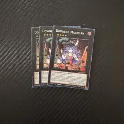 Yugioh x3 Downerd Magician RA01-EN035 Super Rare 1st Edition NM - Image 2