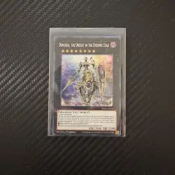 Yugioh Dingirsu, the Orcust of the Evening Star RA01-EN040 SR 1st Edition NM - Image 1