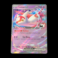 Latias ex Pokemon Prize Pack Series Cards Stamped 076/191 Surging Sparks - Image 1