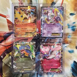 Blaziken EX + Hoopa EX + Garchomp EX + Diancie EX - Pokemon Cards - Lot #198 - Image 1