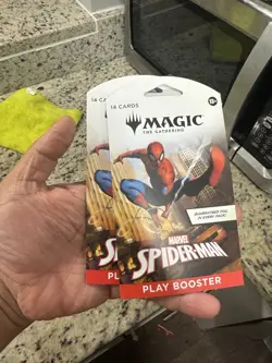 Spider-Man Magic The Gathering Booster Pack 14 Cards Sealed MTG Crossover Marvel - Image 1
