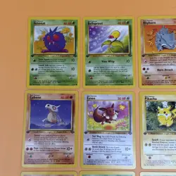 1st Edition Pokemon Card Lot Of 16- All 1st Edition - Jungle - Lightly Played - Image 2