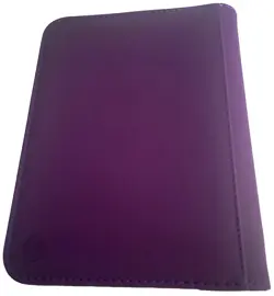 Ultimate Guard Purple 8-Pocket Zipfolio 160 Card Binder Storage Album Xenoskin - Image 3
