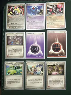 Pokemone 2005 World Championship Deck Curran Hill All 18 Stamped Cards Mint NM - Image 1