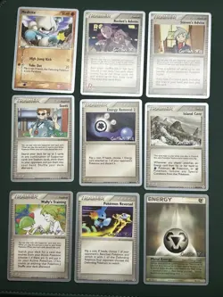 Pokemone 2005 World Championship Deck Curran Hill All 18 Stamped Cards Mint NM - Image 2