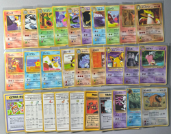 1998 Pokemon Japanese Vending Series 3 III 29 card Starter set lot Mewtwo Gastly - Image 1