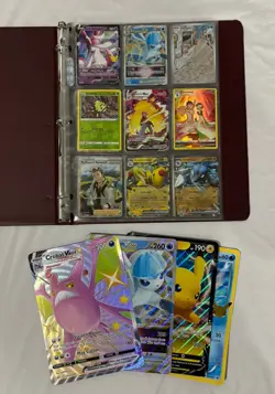 Modern Binder Lot V/VSTAR/Full Art/VMAX/IR/Holo Collection Pokemon Cards SWSH SV - Image 1
