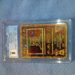 CGC 8 MINT Ancient Mew Movie 2000 Promo Pokemon Card Sub Grades just arrived!! - Image 1