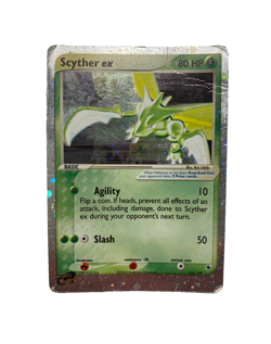 Scyther EX 102/109 Ruby and Sapphire Holo Rare Vintage Card HP - Image 1